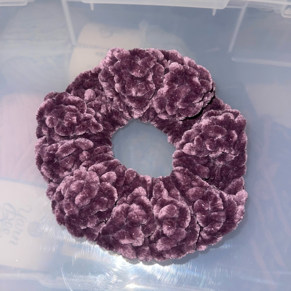 Velvet Scrunchies- 10 available